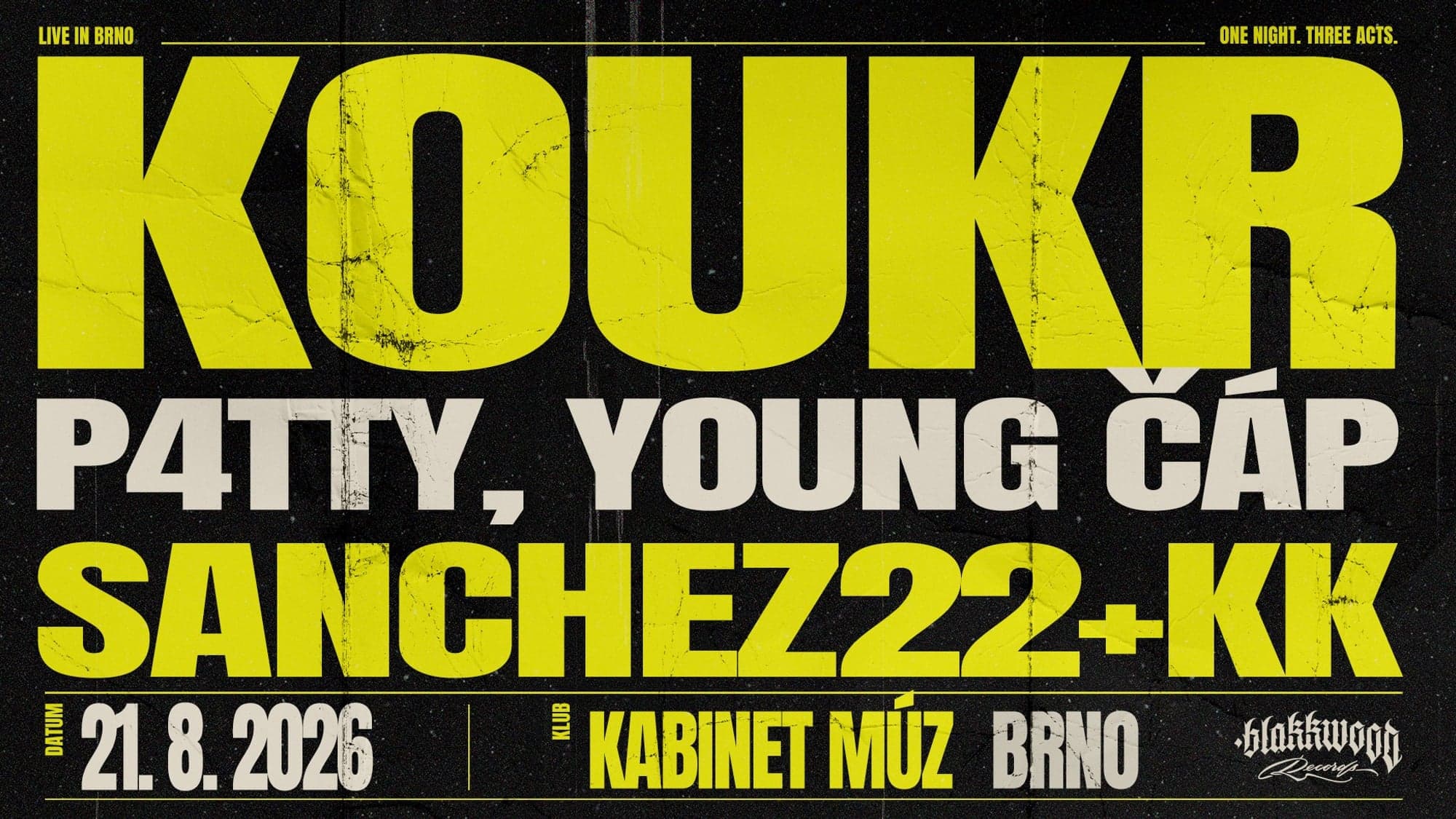 Koukr, P4TTY, Young Čáp, Sanchez22