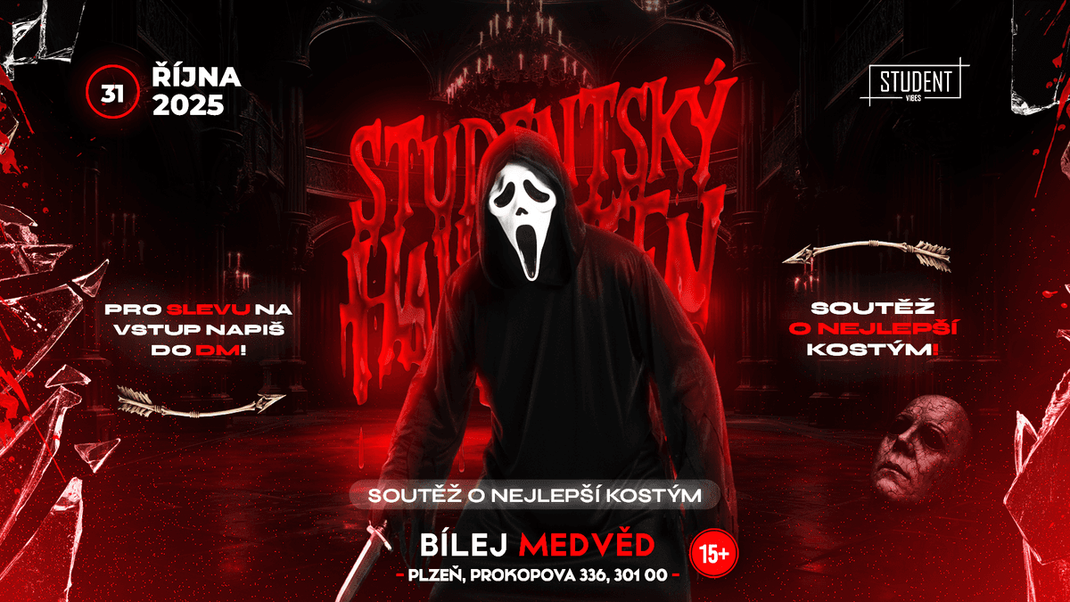 STUDENTSKÝ HALLOWEEN - PLZEŇ