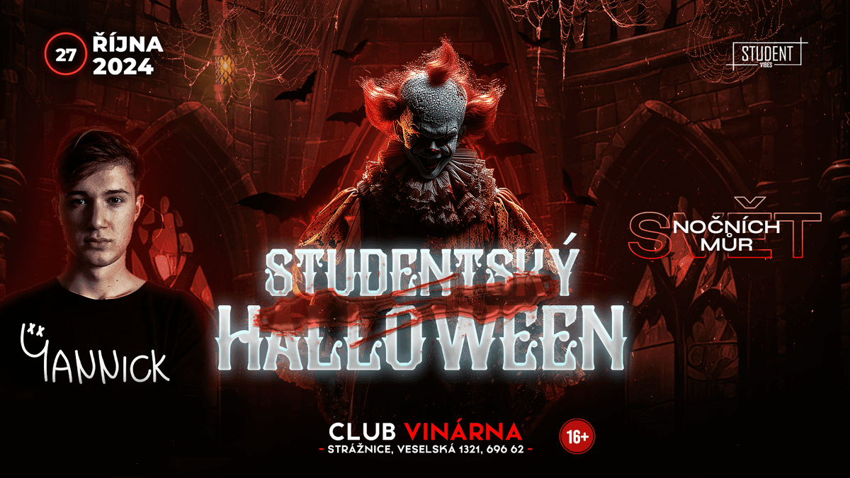 STUDENTSKÝ HALLOWEEN - STRÁŽNICE