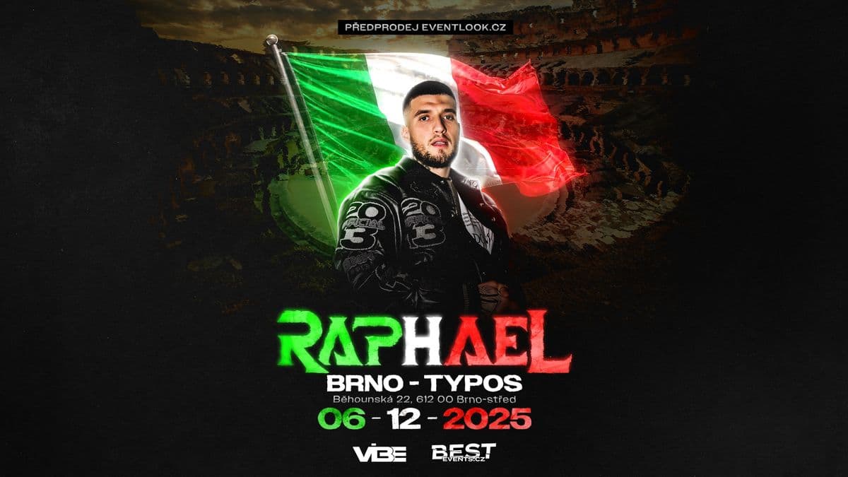 RAPHAEL LIVE SHOW -  BRNO TYPOS