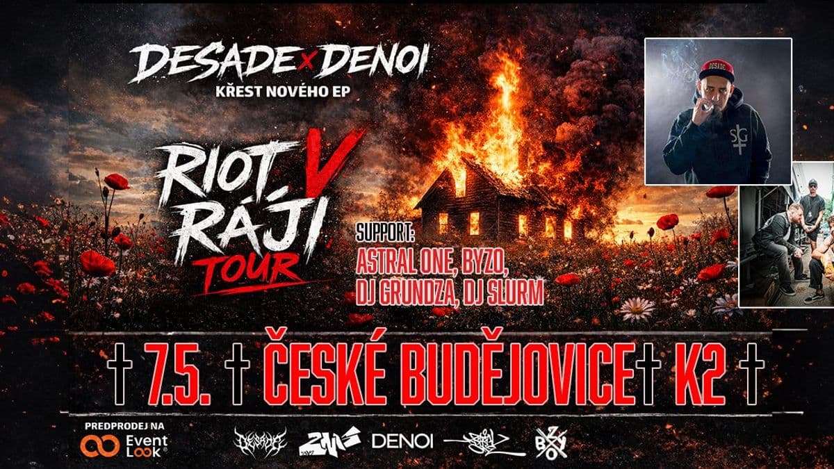 DESADE x DENOI TOUR | BUDĚJCE