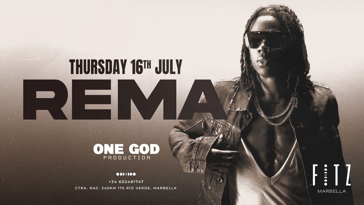 REMA LIVE IN MARBELLA