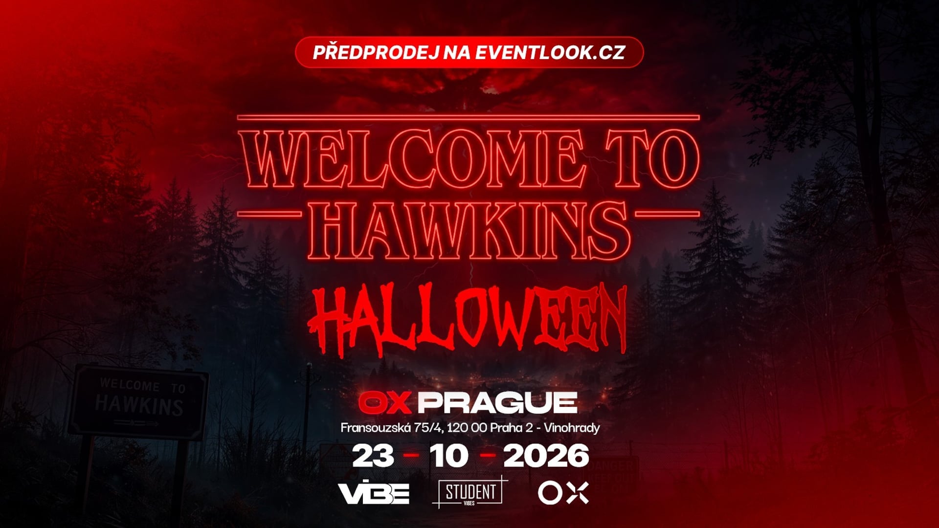 WELCOME TO HAWKINS HALLOWEEN - OX