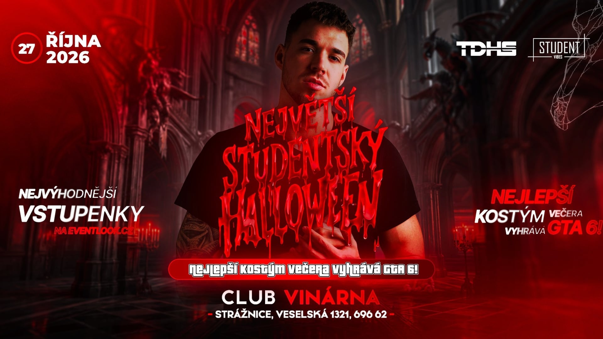 STUDENTSKÝ HALLOWEEN - STRÁŽNICE
