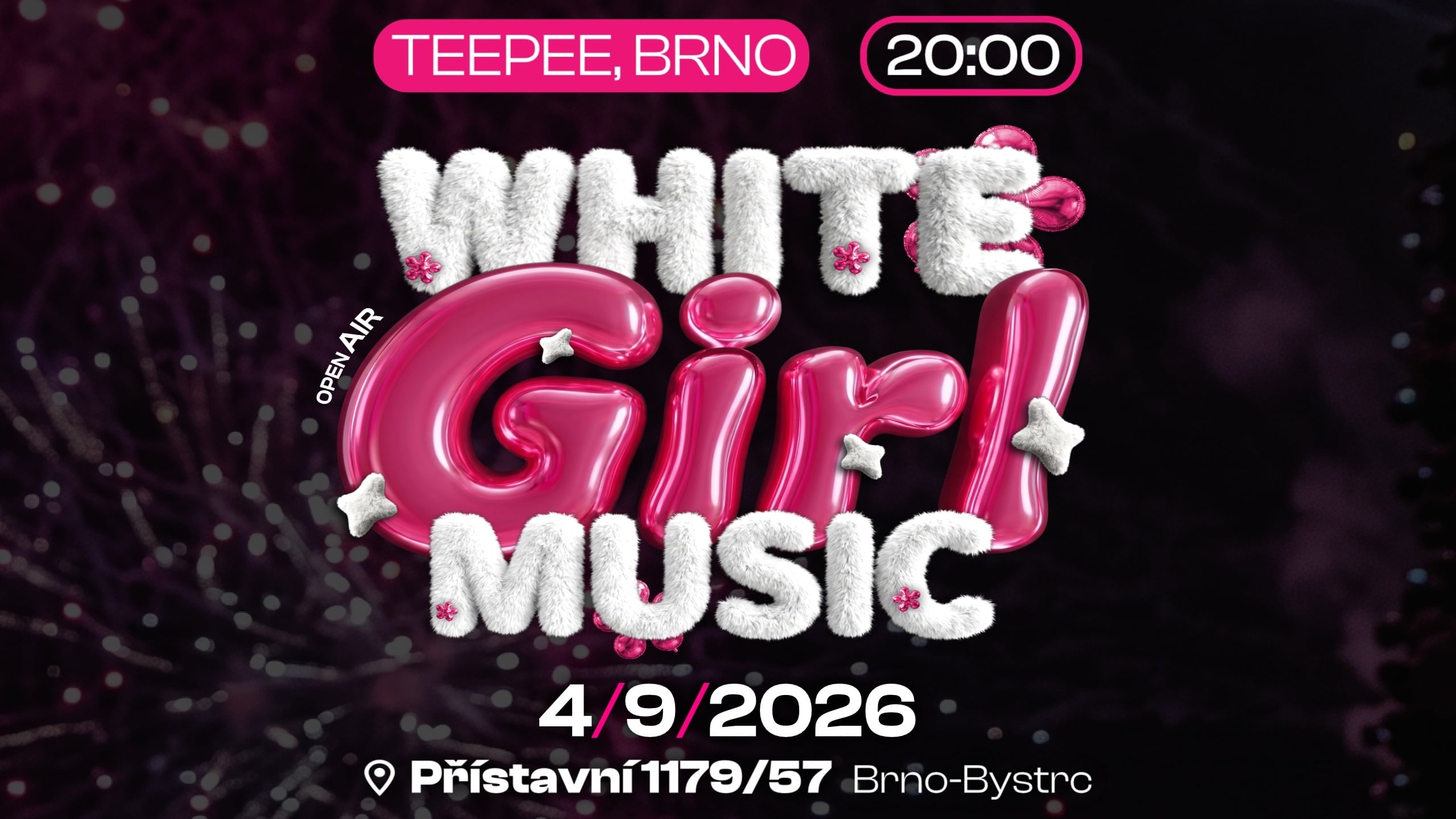 WHITE GIRL MUSIC - TEEPEE BRNO