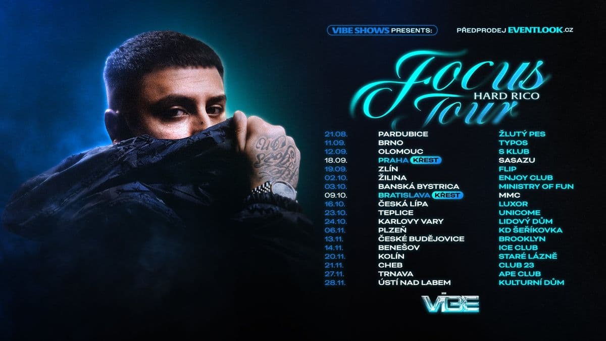 HARD RICO FOCUS TOUR - PARDUBICE