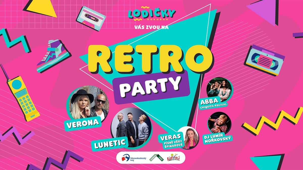 Retro párty na Lodičkách 2026