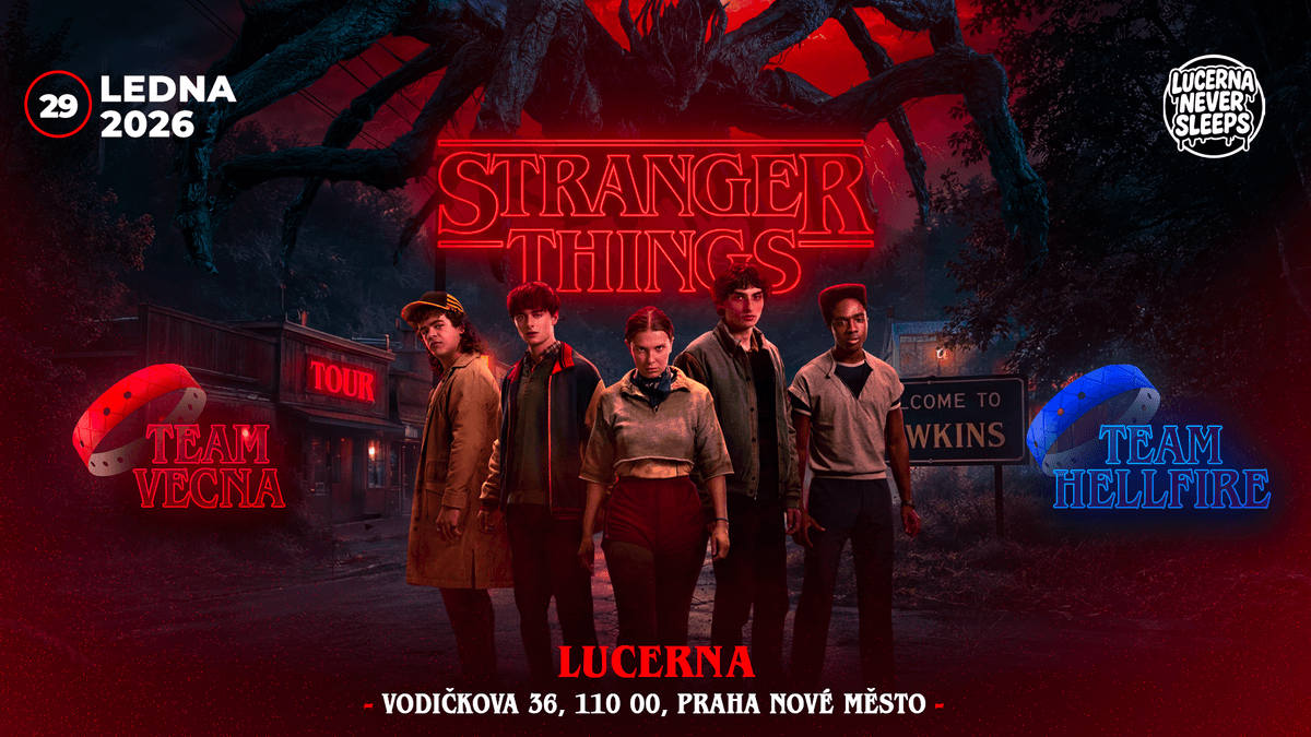 STRANGER THINGS PARTY - LUCERNA
